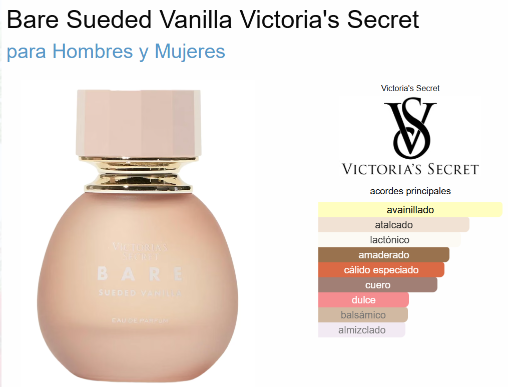 BareSuededVanillaVictoriaSecre