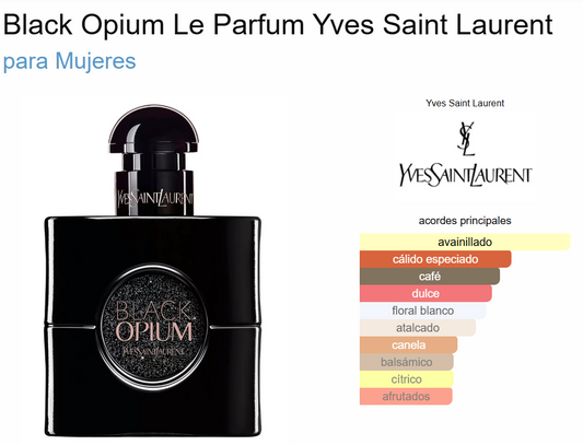 Decant Black Opium Le Parfum - Yves Saint Laurent
