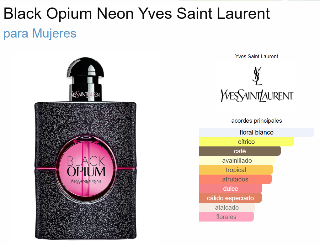 Decant Black Opium Neon - Yves Saint Laurent