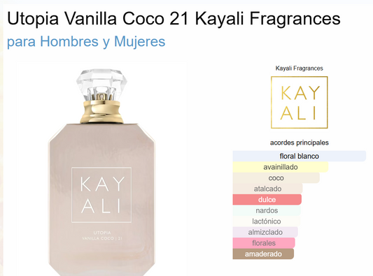 Decant Vanilla Coco 21 - Kayali
