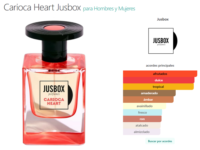 Decant Carioca Heart - Jusbox