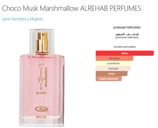 Decant Choco Musk Marshmallow - Alrehab Perfumes