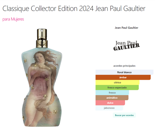 Decant Classique Collector Edition 2024 - Jean Paul Gaultier