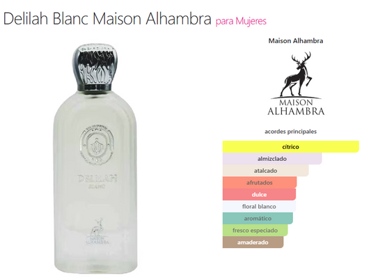 Decant Delilah Blanc - Maison Alhambra