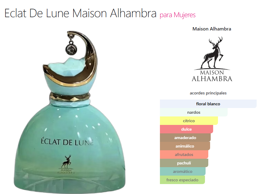 Decant Eclat de Lune - Maison Alhambra