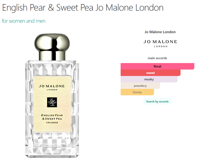 Decant English Pear & Sweet Pea - Jo Malone