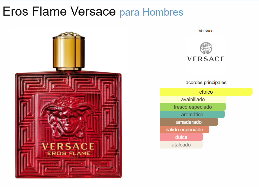 Decant Eros Flame Versace