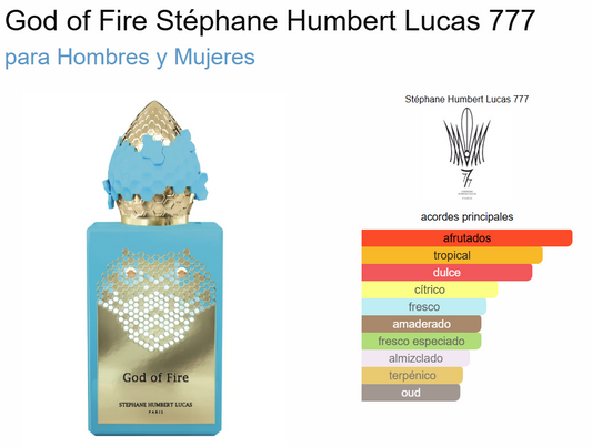 Decant God Of Fire - Stéphane Humbert Lucas