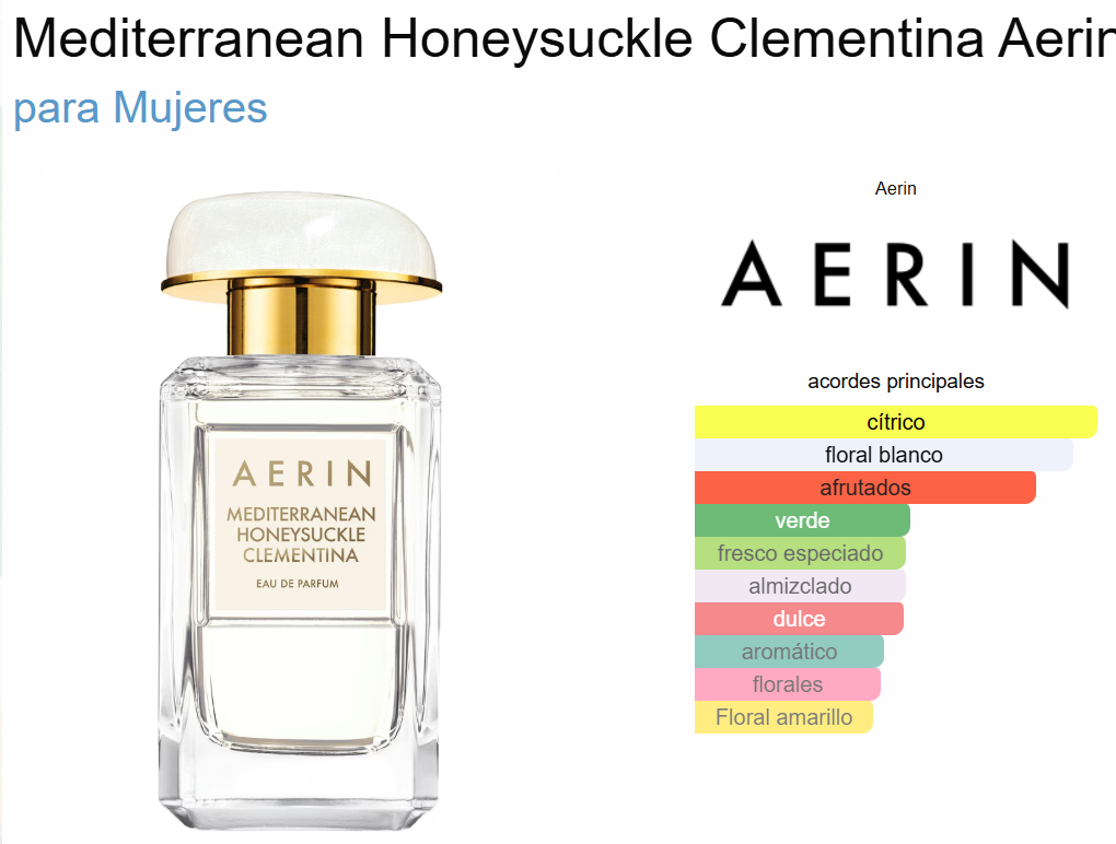 Decant Mediterranean Honeysuckle Clementina - Aerin