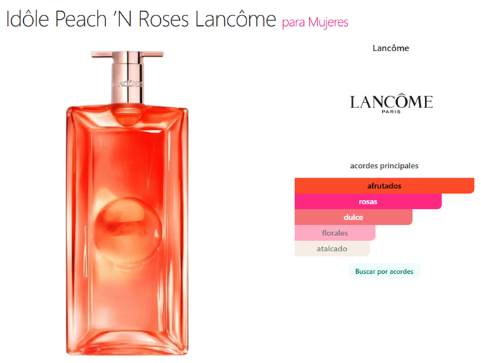 Decant Idole Peach ´N Roses - Lancome