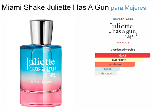Decant Miami Shake - Juliet has a Gun