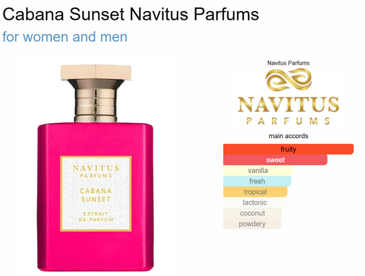 Decant Cabana Sunset Navitus Parfums