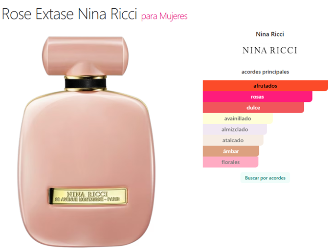 Decant L´ Extase Rose Extase EDT - Nina Ricci