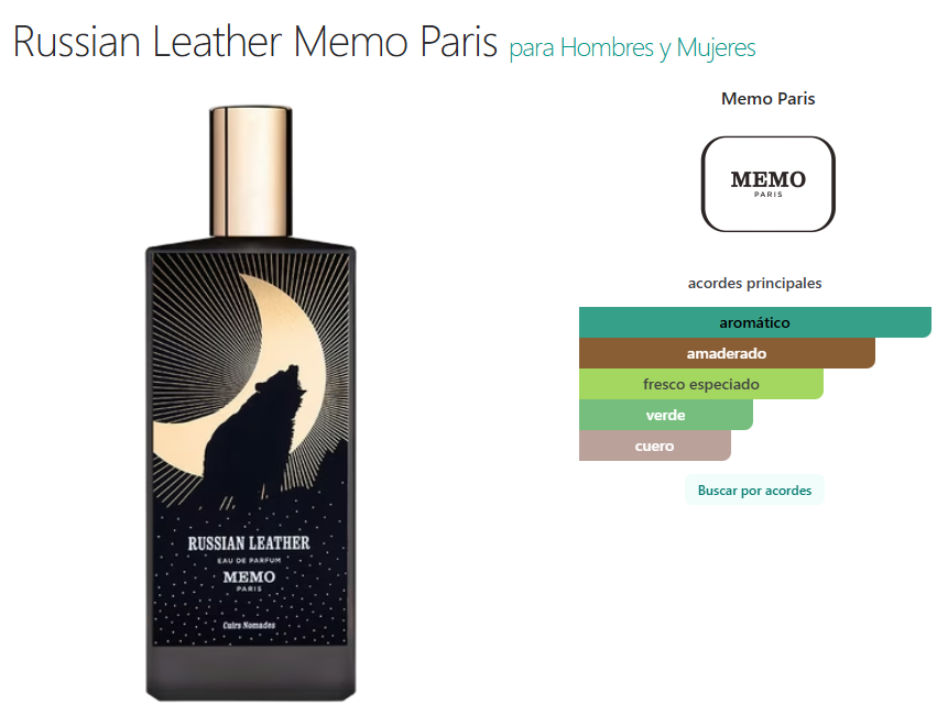 Decant Russian Leather - Memo Paris