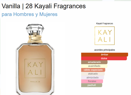 Decant Vanilla 28 - Kayali