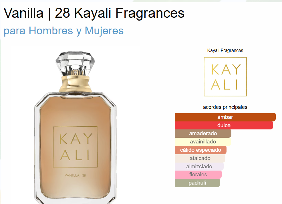Decant Vanilla 28 - Kayali