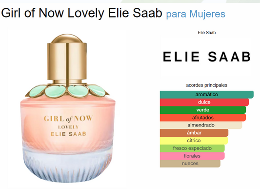 Decant Girl of Now Lovely - Elie Saab