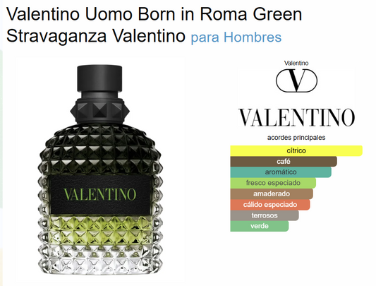 Decant Valentino - Green Stravaganza
