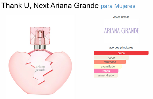 Decant Thank U, Next - Ariana Grande