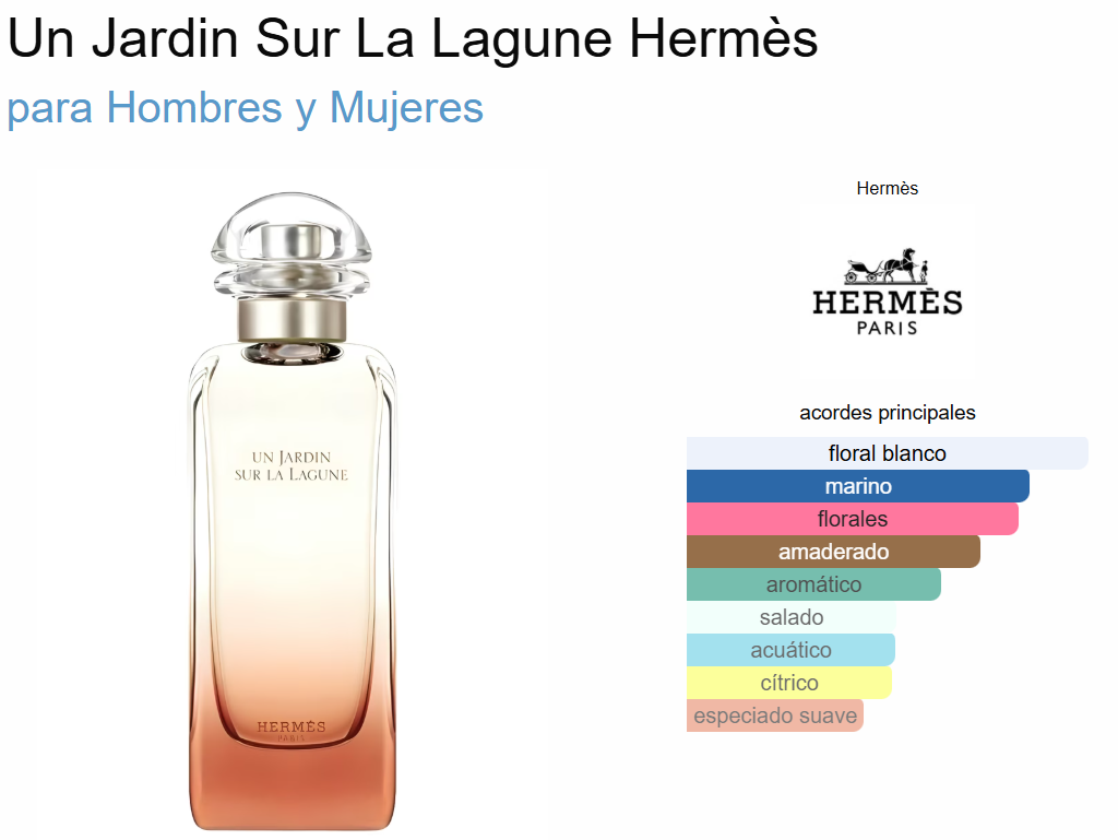 Decant Un Jardin Sur La Lagune - Hermes