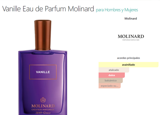 Decant Vanille Eau de Parfum - Molinard