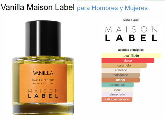 Decant Vanilla - Maison Label