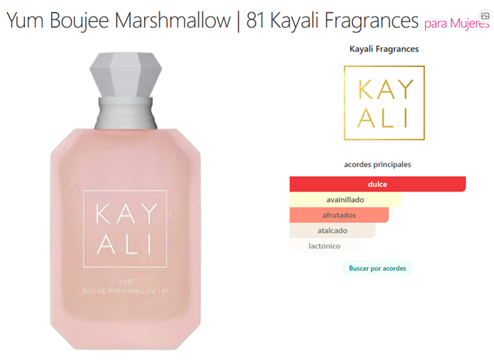 Decant Yum boujee marshmallow- Kayali